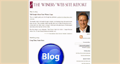 Desktop Screenshot of blog.winerywebsitereport.com