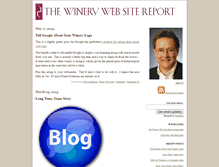 Tablet Screenshot of blog.winerywebsitereport.com